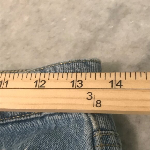 BDG Urban Outfitters Denim Shorts Womens 27 Cut Off Jeans Button Fly Ripped Boho - Picture 6 of 9